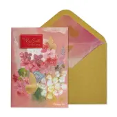 Flowers and Butterflies Sister Birthday Card