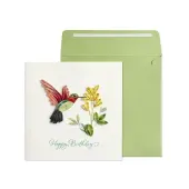 Hummingbird Quilling Birthday Card