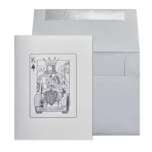 King for a Day Birthday Card