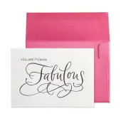 F ing Fabulous Calligraphy Birthday Card
