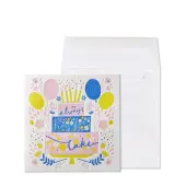 It's Always Time for Cake Birthday Card