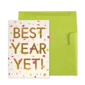 Best Year Yet Birthday Card