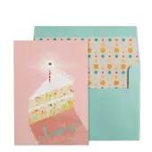 Slice of Cake Birthday Card