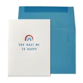 Rainbow So Happy Friendship Card