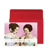 Chuckle-Worthy 'Two Women' Friendship Greeting Card