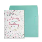 Cherished Moments Friendship Card with Foil Embellishment