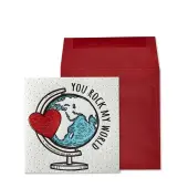 You Rock My World Friendship Card