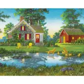 Summer Gold 1000 Piece Puzzle