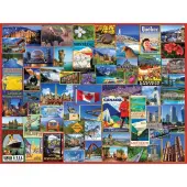 Best Places in Canada 1000 Piece Puzzle