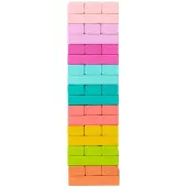 Rainbow Stacking Blocks Game