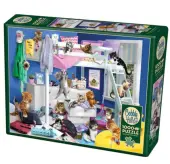 Kitten Slumber Party 1000 Piece Puzzle