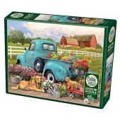 Flower Truck 1000 Piece Puzzle