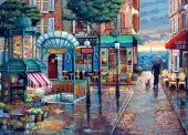 Rainy Day Stroll 1000 Piece Puzzle