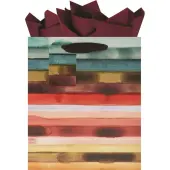 Saturated Stripes Medium Gift Bag