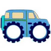 Silicone Teether Truck
