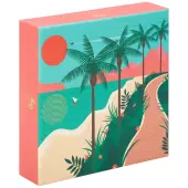 Serene Coastal Sunset 500-Piece Puzzle