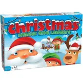 Christmas Snakes and Ladders Board Game