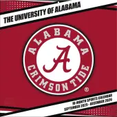 NCAA Alabama Crimson Tide 2026 Wall Calendar