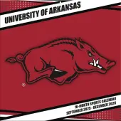 NCAA Arkansas Razorbacks 2026 Wall Calendar