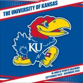 NCAA Kansas Jayhawks 2026 Wall Calendar