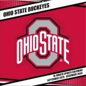 NCAA Ohio State Buckeyes 2026 Wall Calendar