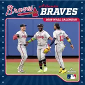 MLB Atlanta Braves 2026 Wall Calendar