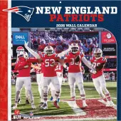 NFL New England Patriots 2026 Wall Calendar