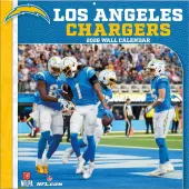 NFL Los Angeles Chargers 2026 Wall Calendar