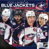 NHL Columbus Blue Jackets 2026 Wall Calendar