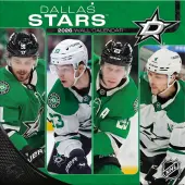 NHL Dallas Stars 2026 Wall Calendar