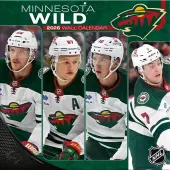 NHL Minnesota Wild 2026 Wall Calendar
