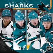NHL San Jose Sharks 2026 Wall Calendar