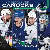 NHL Vancouver Canucks 2026 Wall Calendar