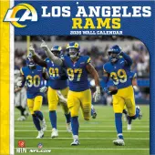 NFL Los Angeles Rams 2026 Wall Calendar