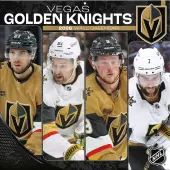 NHL Vegas Golden Knights 2026 Wall Calendar