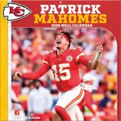 NFL Patrick Mahomes 2026 Wall Calendar