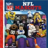 NFL Mascots 2026 Wall Calendar