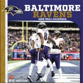 NFL Baltimore Ravens 2026 Mini Wall Calendar