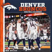 NFL Denver Broncos 2026 Mini Wall Calendar