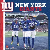 NFL New York Giants 2026 Mini Wall Calendar