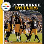 NFL Pittsburgh Steelers 2026 Mini Wall Calendar