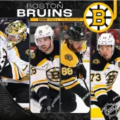 NHL Boston Bruins 2026 Mini Wall Calendar
