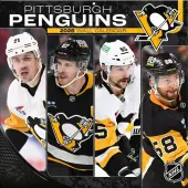 NHL Pittsburgh Penguins 2026 Mini Wall Calendar