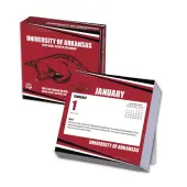 NCAA Arkansas Razorbacks 2026 Desk Calendar