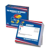 Kansas Jayhawks 2026 Desk Calendar