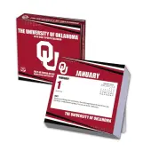 NCAA Oklahoma Sooners 2026 Desk Calendar