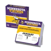 NFL Minnesota Vikings 2026 Desk Calendar