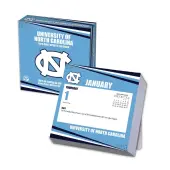 NCAA University of North Carolina Tar Heels 2026 Desk Calendar