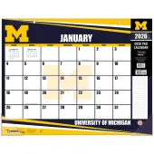 NCAA Michigan Wolverines 2026 Desk Calendar