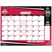 NCAA Ohio State Buckeyes 2026 Desk Calendar